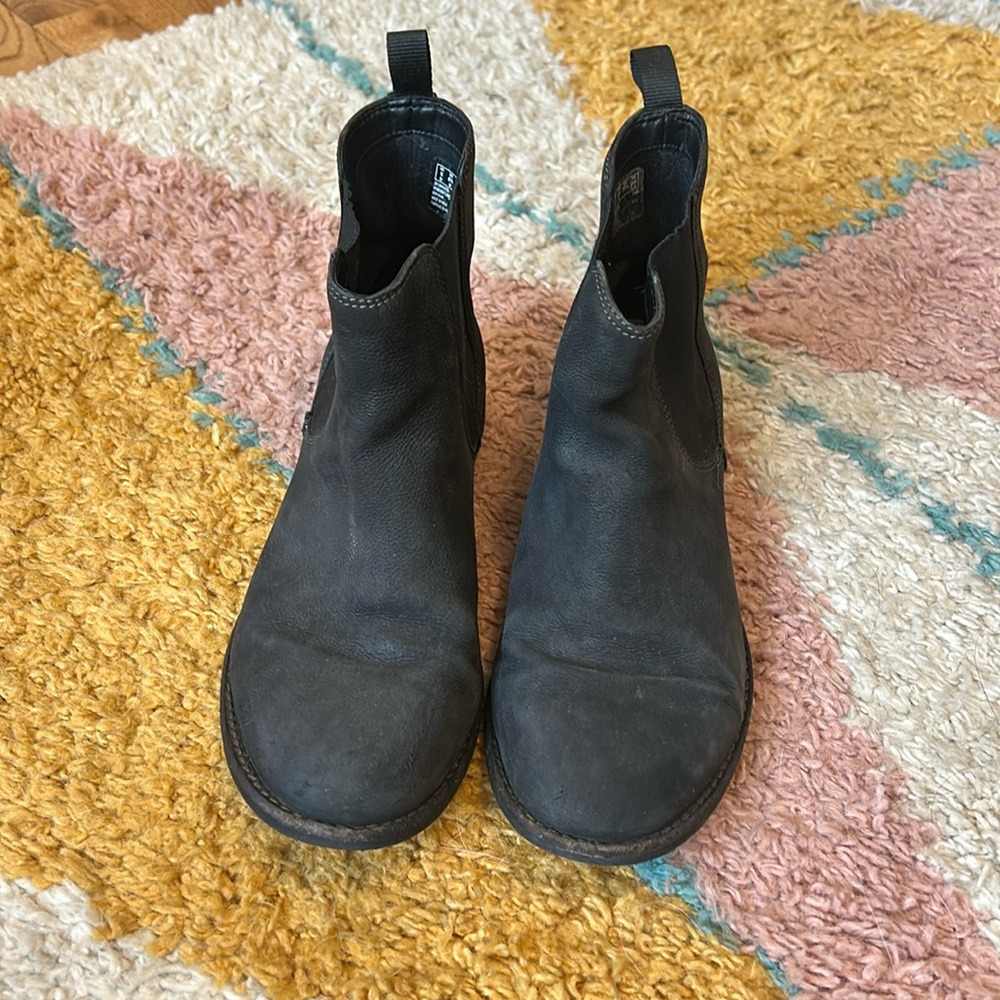 Women’s Clark’s Black Leather Boots